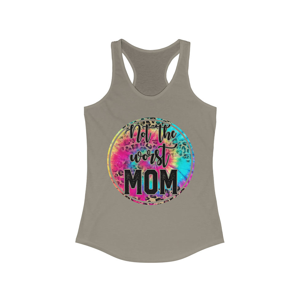 Thumbnail: Women's Ideal Racerback Tank "MOM"
