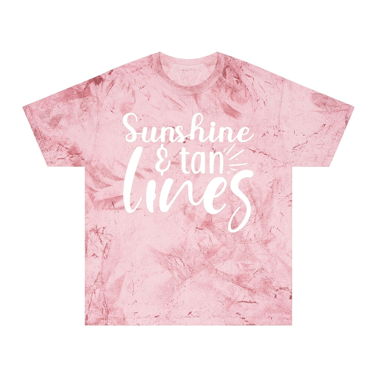 Sunshine & Tan Lines Color Blast T-Shirt