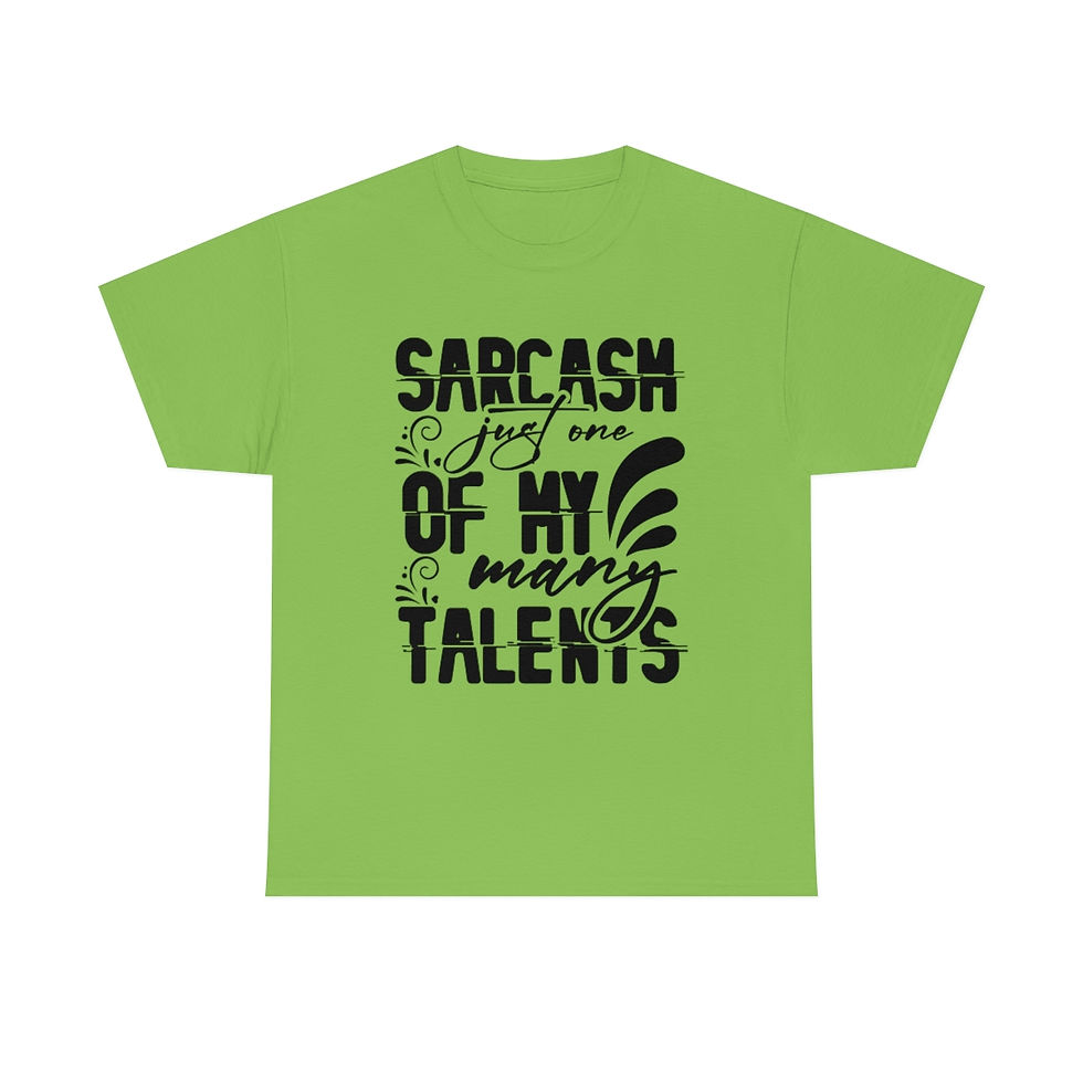 Thumbnail: Cotton Tee "Sarcasm"