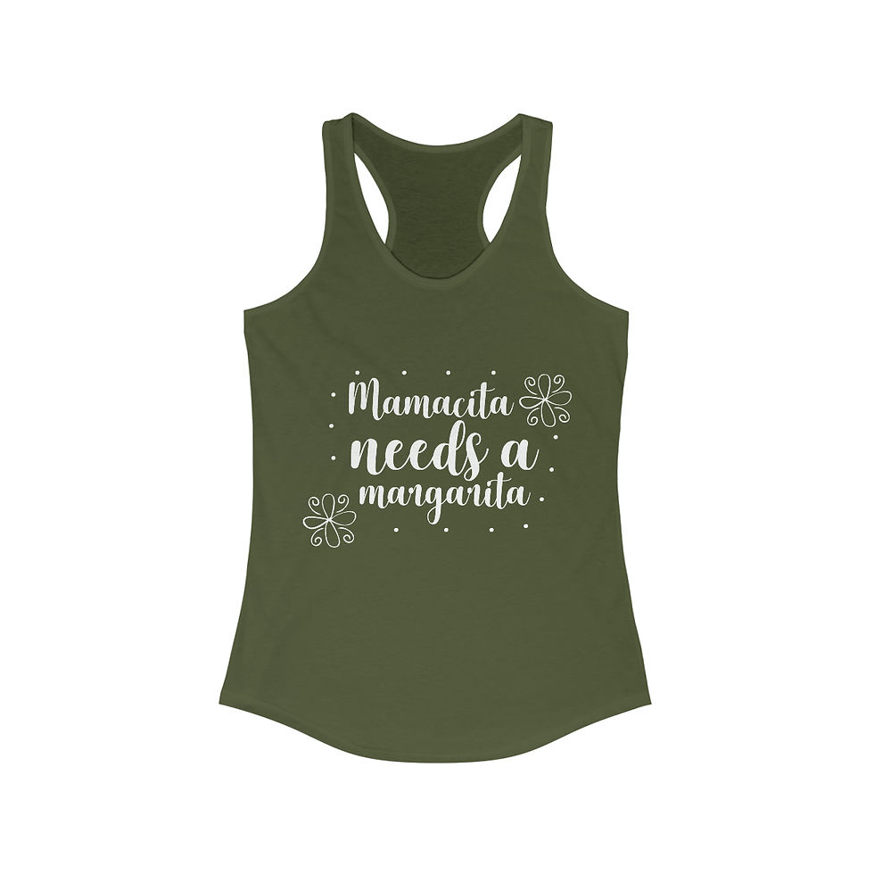 Thumbnail: Women's Ideal Racerback Tank "Margarita"