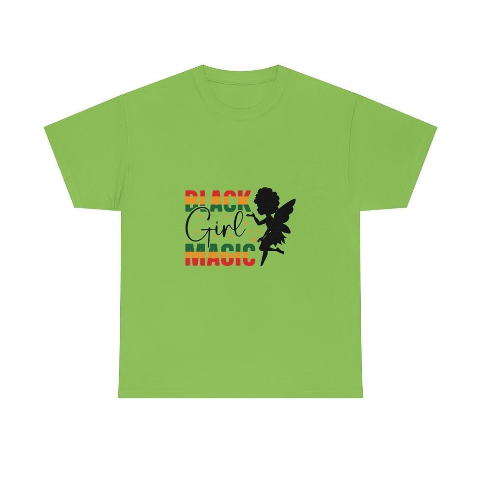 Thumbnail: Cotton Tee "Black Girl Magic"