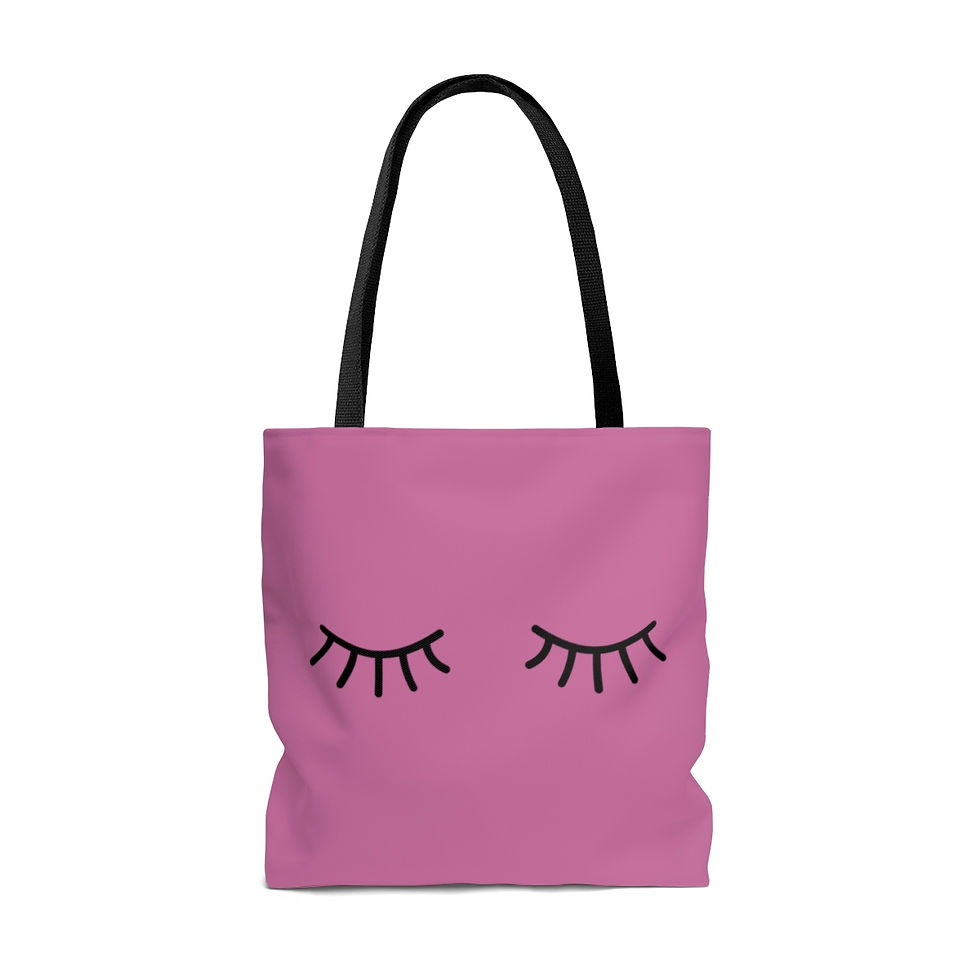 Thumbnail: Eyelashes AOP Tote Bag