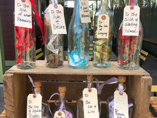 Messages in a Bottle Poetry & Wine Tasting Event at Vitas