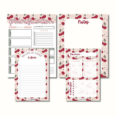 Planification parfaite (Cerises)