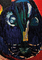 Bengt Lindström, 1973, detalj Mannen-och-Katten_