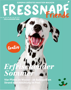 Fressnapf Magazine cover design – Summer edition