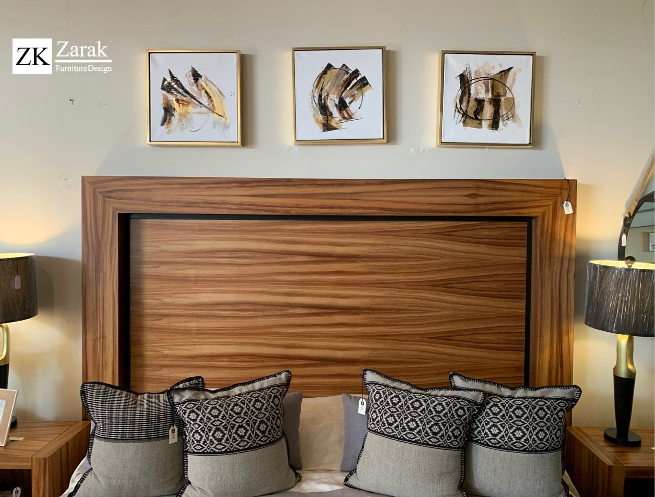 Cuadro Sombras Oro ZAR-1320