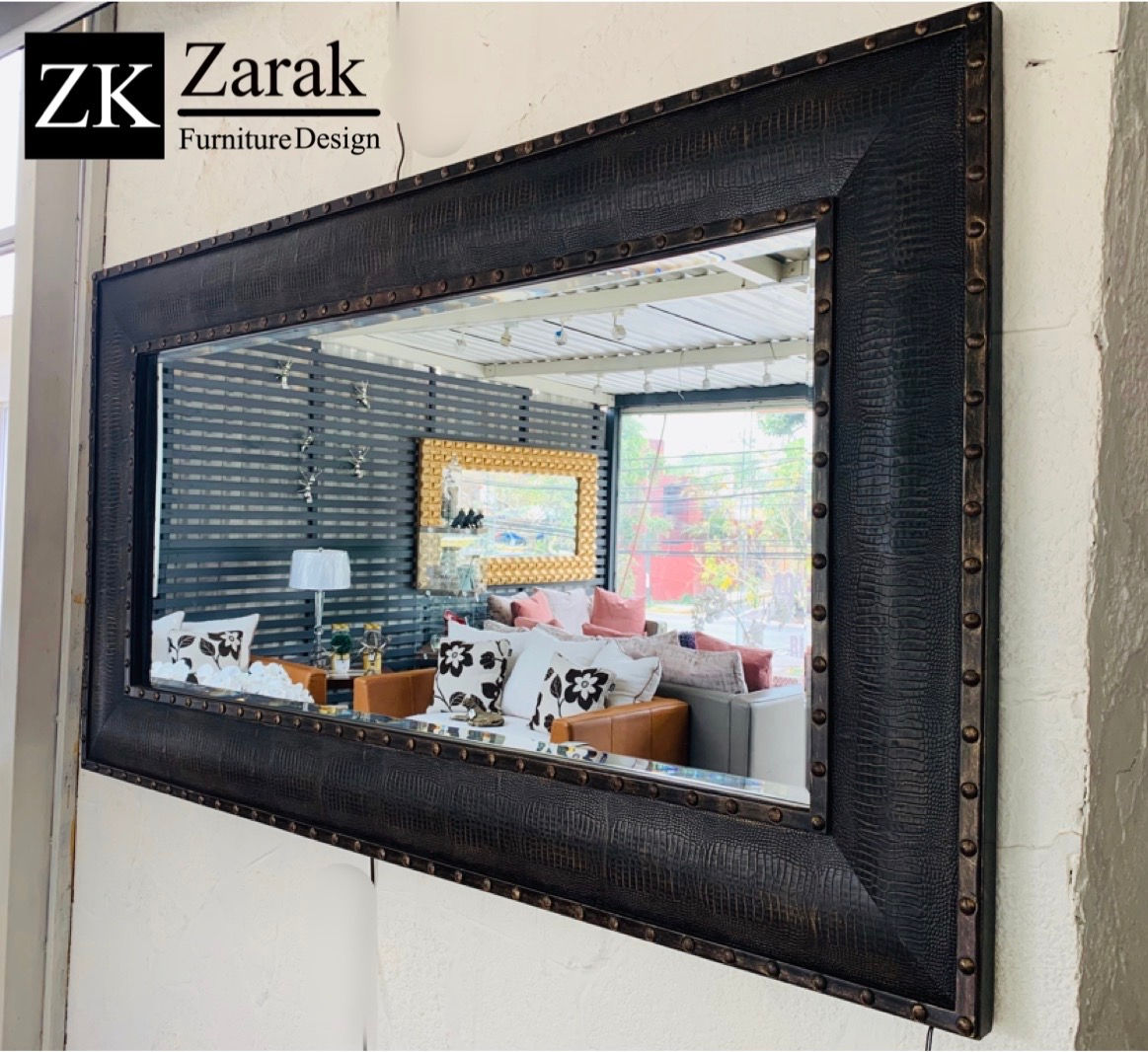 Espejo Pelle Natural