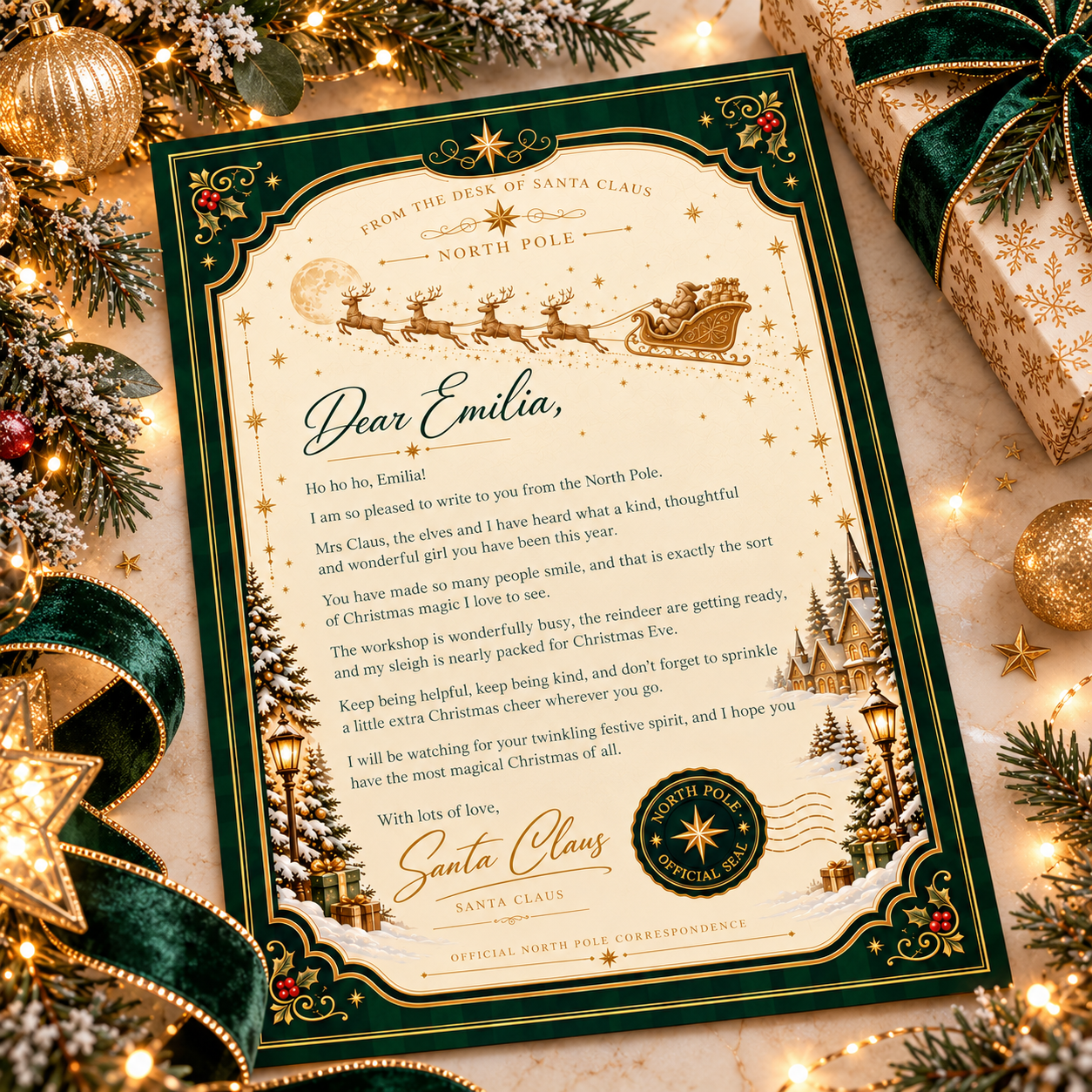 Letter from Santa