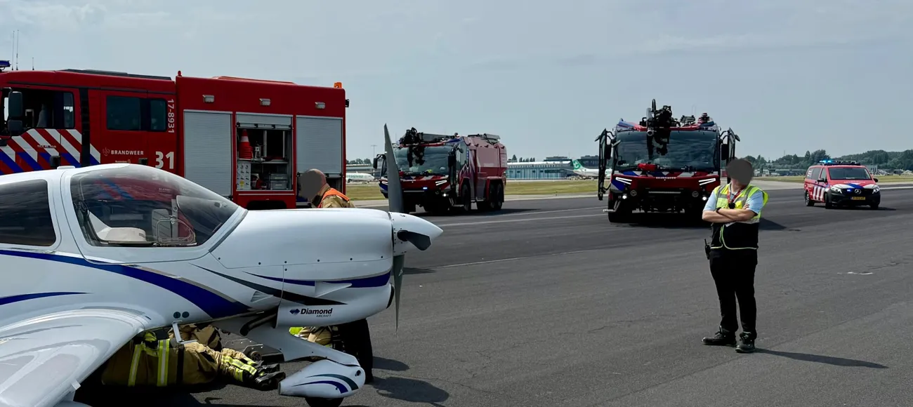 EHRD brandweer op baan 24