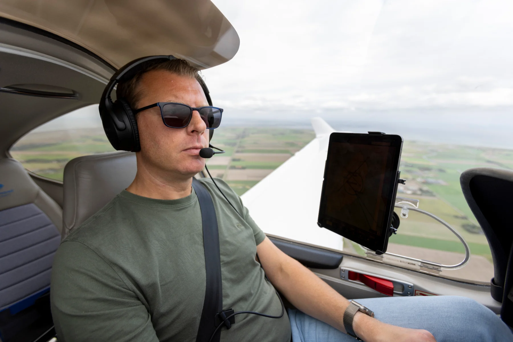 Bart van den Tol in volle vlucht