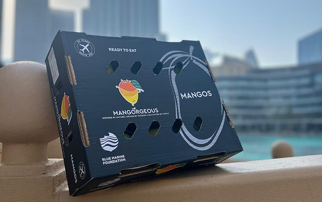 Caja de mango en Arabia Saudita