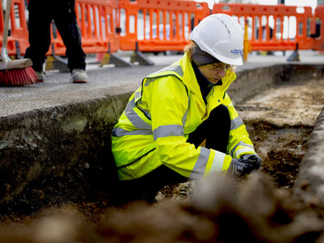 Works continue to repair burst watermain in Halfway