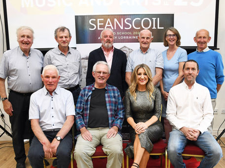 members of KOST committee sitting together at the premier of seanscoil