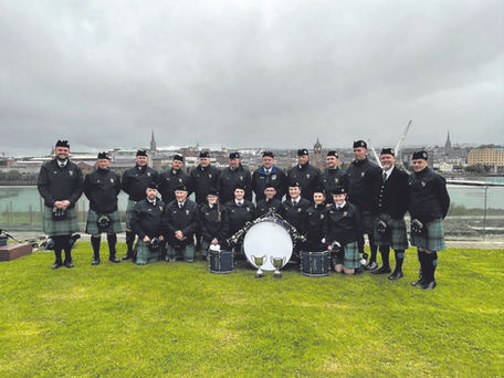 Carrigaline Pipe Band set to compete in the World Championship in Glasgow