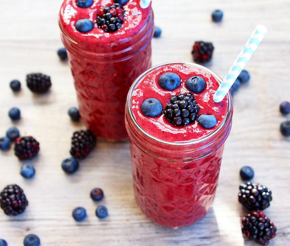 placenta smoothie
