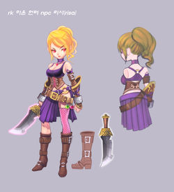 하온 헌터 NPC 리사(Risa) Concept.JPG