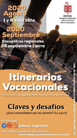 Pastoral vocacional – DEVOC 2020
