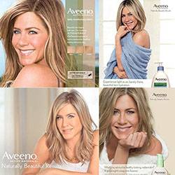 Jeniffer Aniston for Aveeno ad