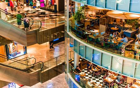 shopping centre