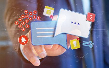 social media notifications