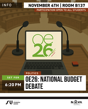 OE26: National Budget Debate