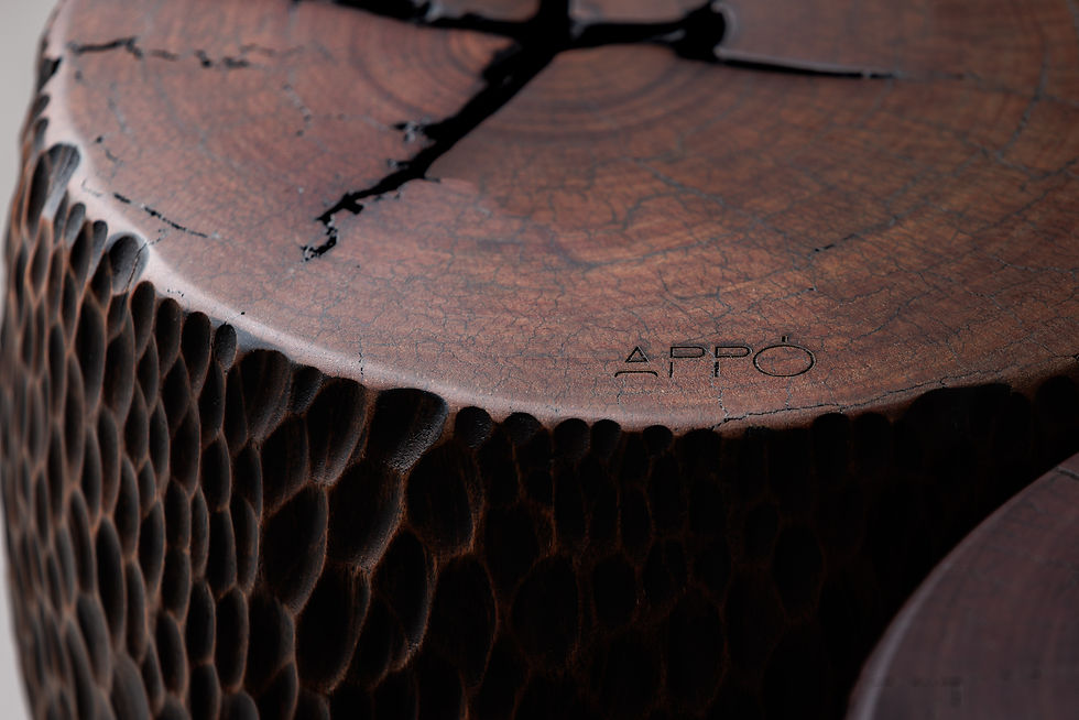 Thumbnail: LEAF Bench in Cumaru Wood - Roots Collection