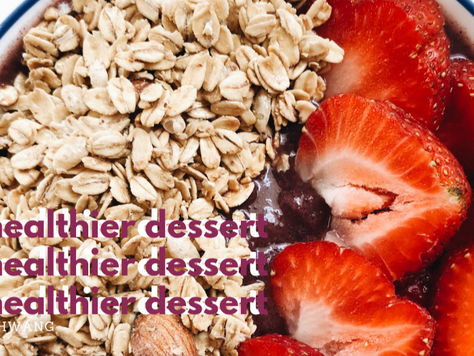 a healthier dessert