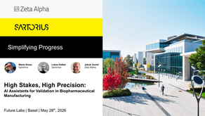 Zeta Alpha & Sartorius: High-precision AI Assistant for Biopharma Validation