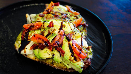 Caprese Avocado Toast 2 slice
