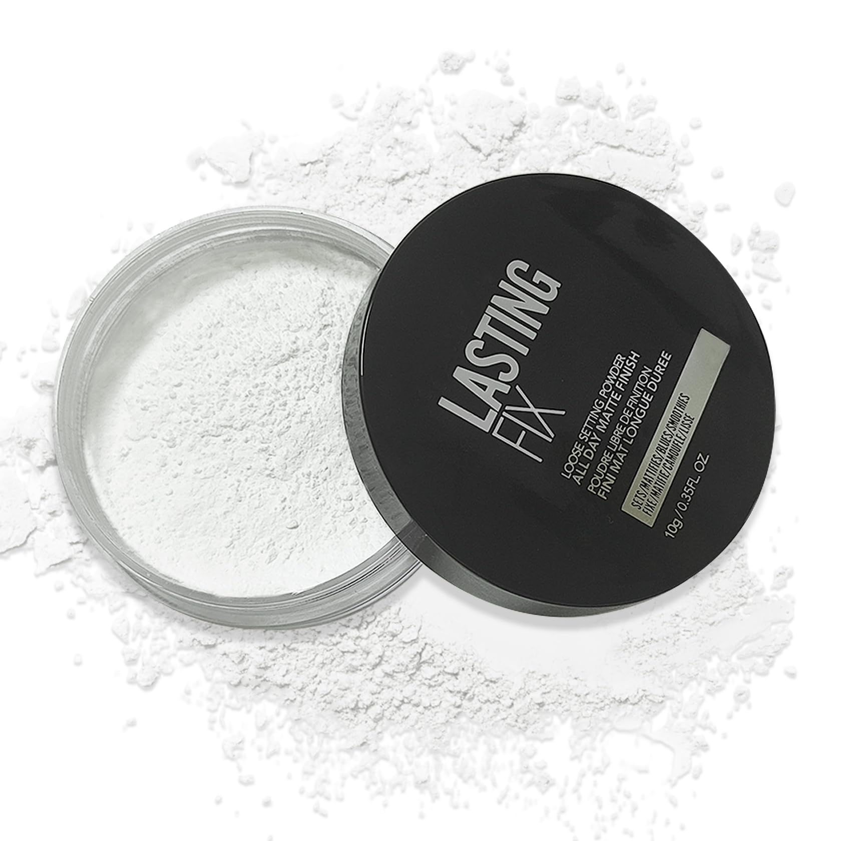 White Setting Powder Translucent Loose Setting Powder Matte Smooth Oil Control L