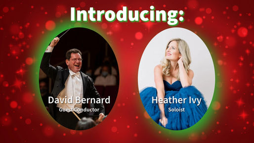 Meet the Artists: Two Voices Join NCO for Holiday Pops