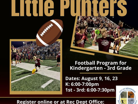 Registration open for Little Punters