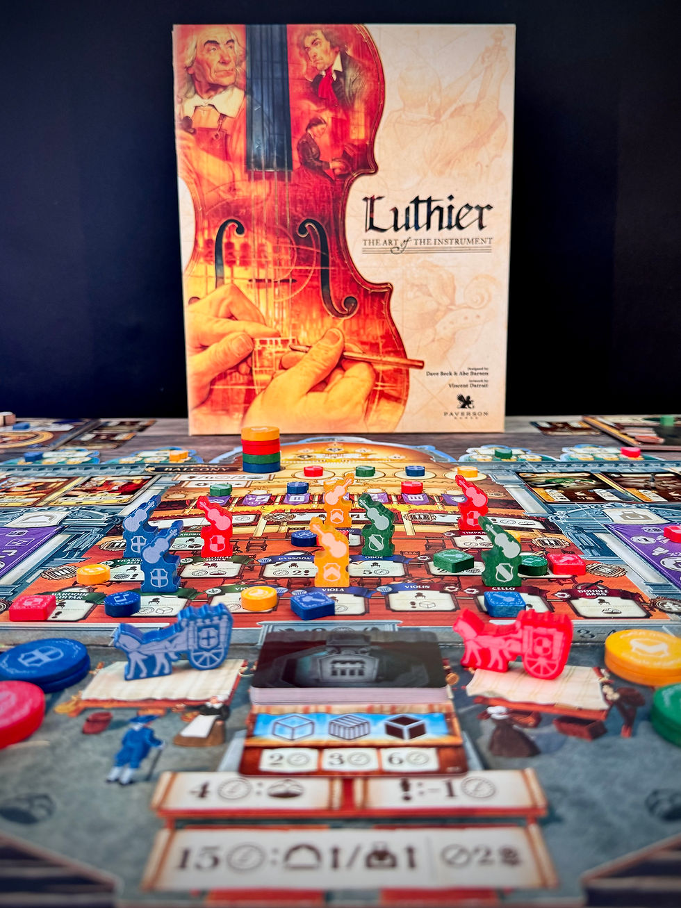 UW-Stout Professor and game designer releases new board game Luthier: The Art of the Instrument