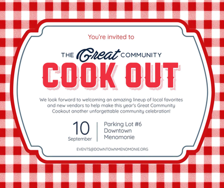 The Great Community Cookout - September 10th