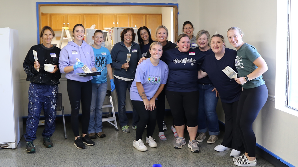 Day of Caring brings together over 120 volunteers for 16 community projects