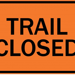 Closures on Red Cedar Trail