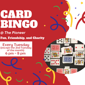 Card Bingo at The Pioneer
