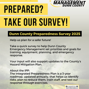 Dunn County Preparedness Survey 2025