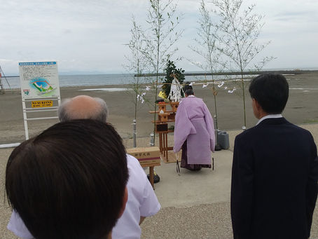 御前崎海水浴場海開き