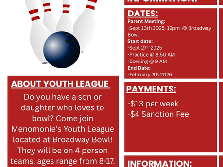 Menomonie Youth Bowling League