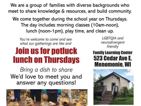 Menomonie Area Homeschool Group