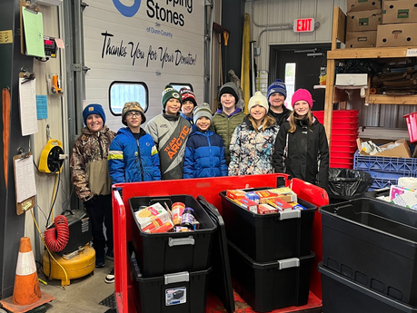Recent donations at Stepping Stones