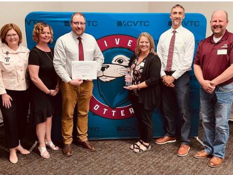 School District of the Menomonie Area receives Chippewa Valley Technical College President’s Award
