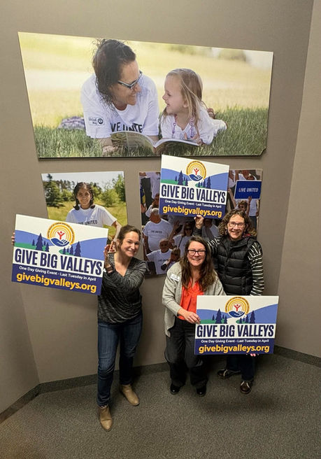 Give Big Valleys returns April 28th uniting six counties for one day of local giving 