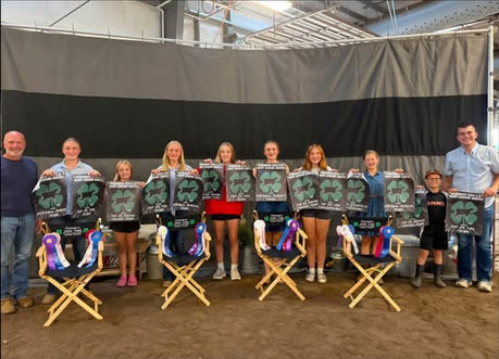 Dunn County 4-H Dairy Judging Junior Team Wins State