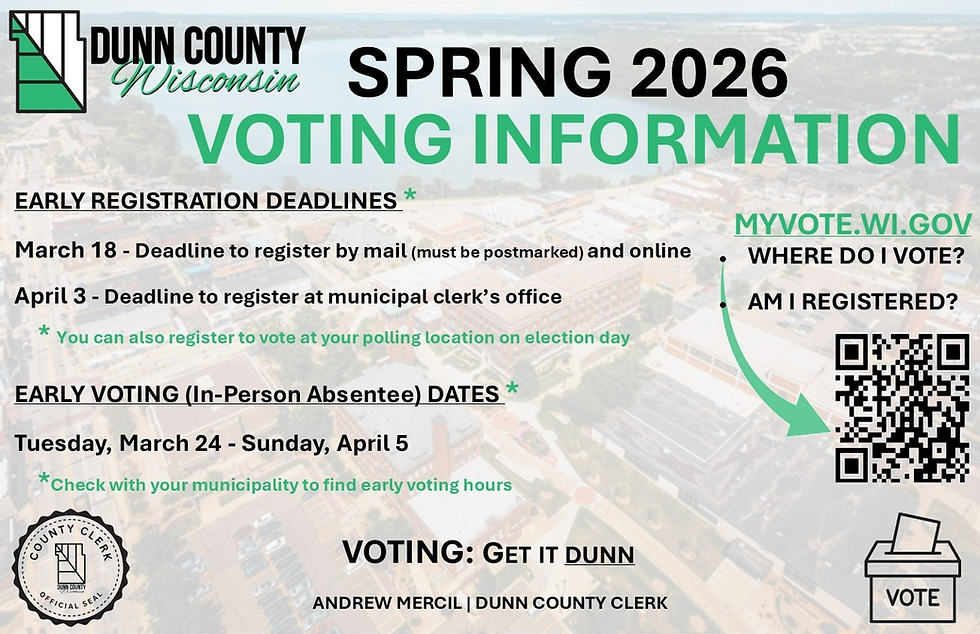 Spring Voting Information