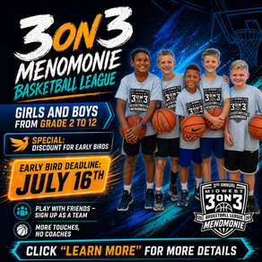 2026 Menomonie 3 on 3 Basketball League