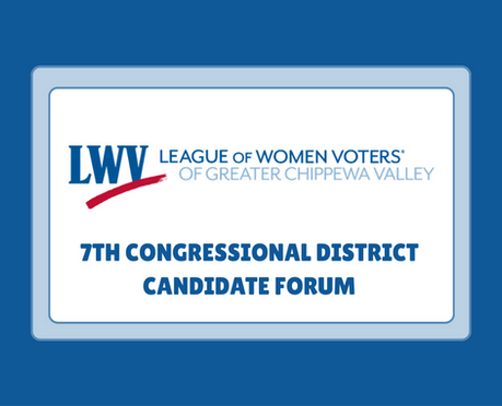 Voters invited to watch 7th Congressional District candidate forum - July 21st