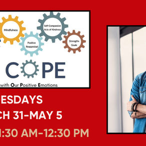 Feeling Stressed? Join a Free Online “Lunch & Learn” to Boost Your Mood